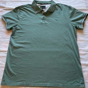 Stone Falcon Polo Sage Green, Short Sleeve, Men’s Size Large